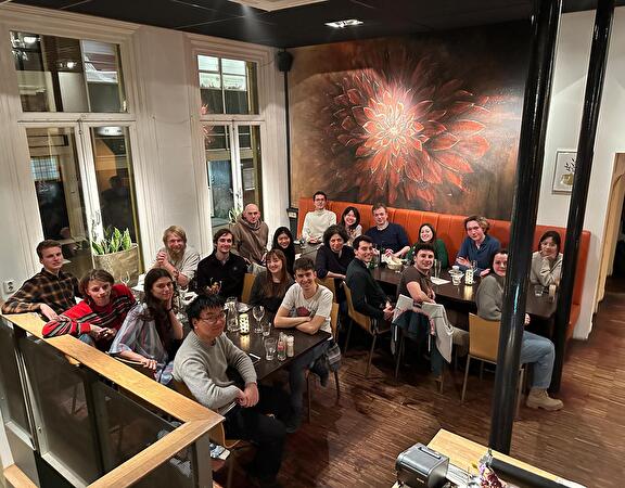 Group dinner in Groningen