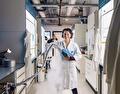 Woman in lab